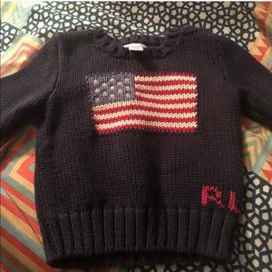 RL Flag sweater